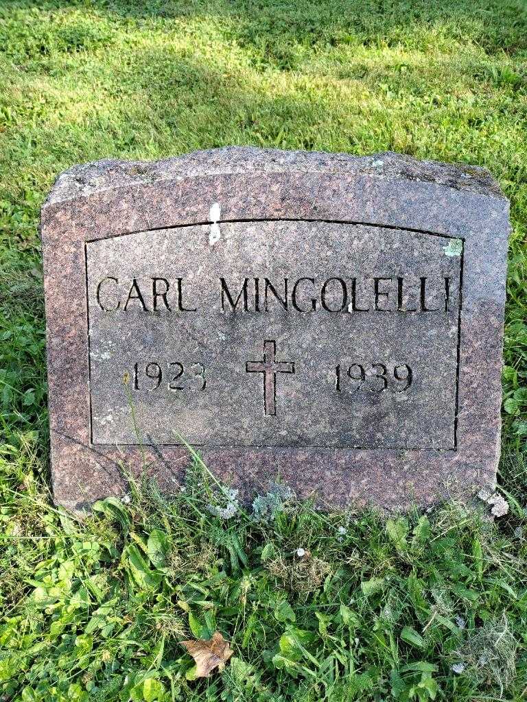 Carl Mingolelli's grave. Photo 3