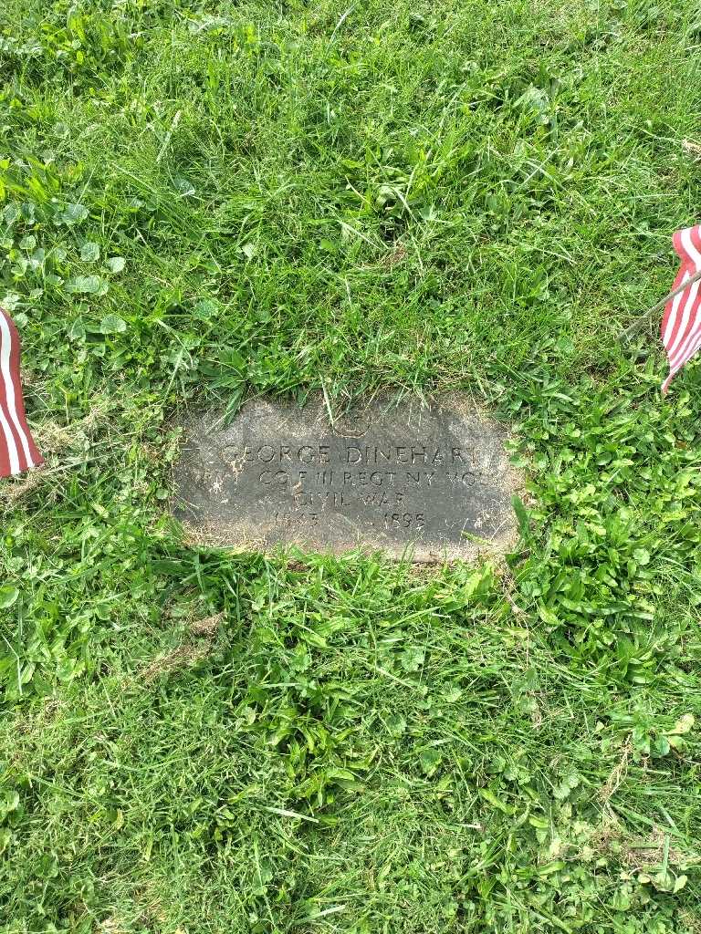 George J. Dinehart's grave. Photo 2