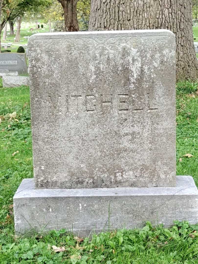 Mary Belle Mitchell's grave. Photo 4