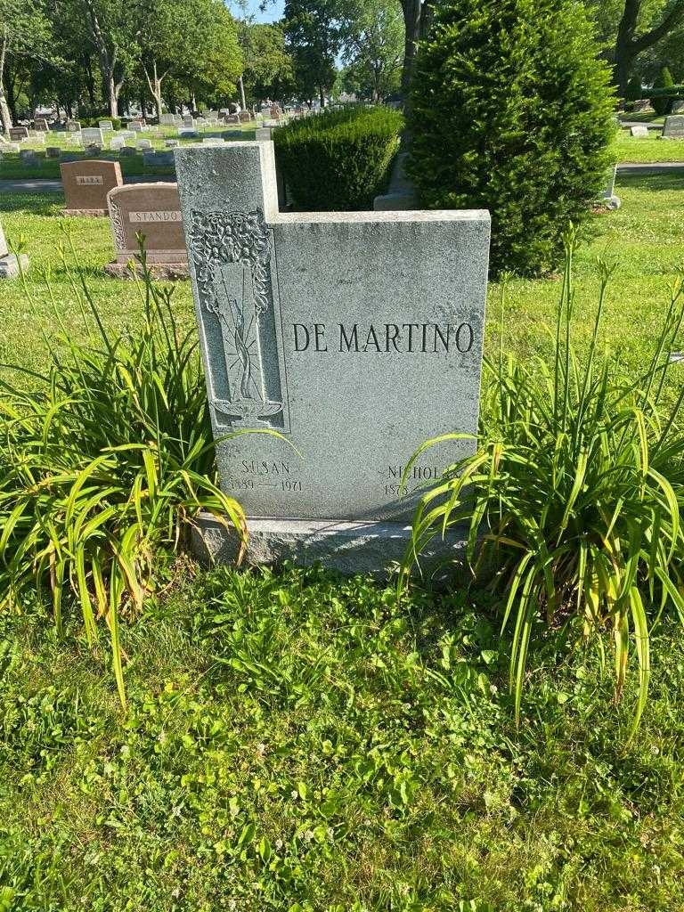 Nicholas De Martino's grave. Photo 3