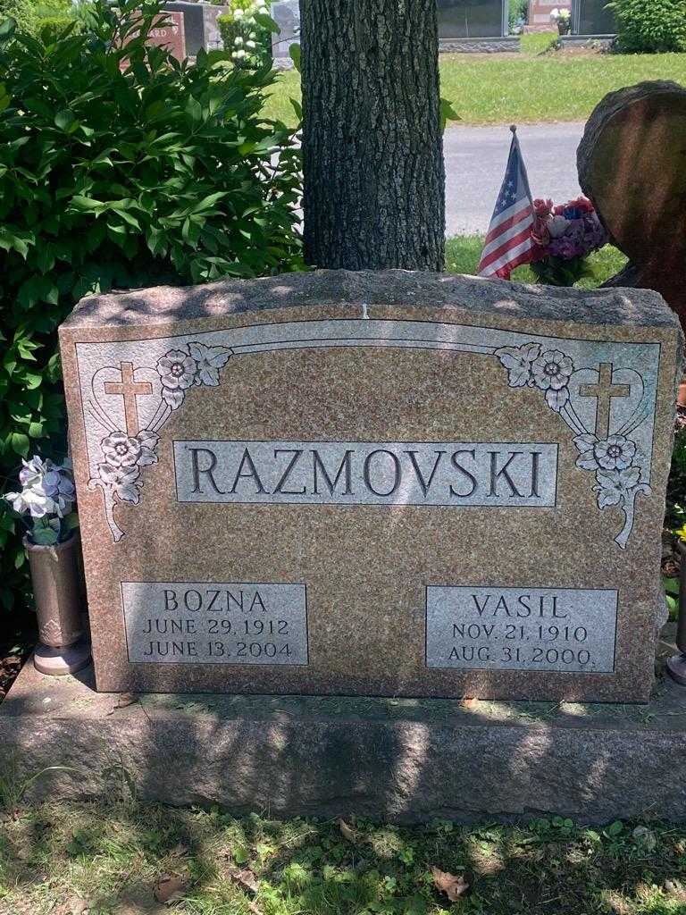 Vasil Razmovski's grave. Photo 3