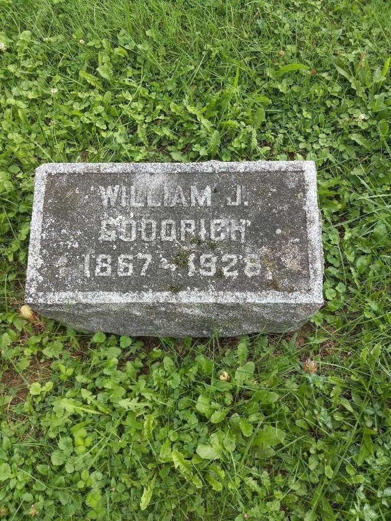 William J. Goodrich's grave. Photo 2