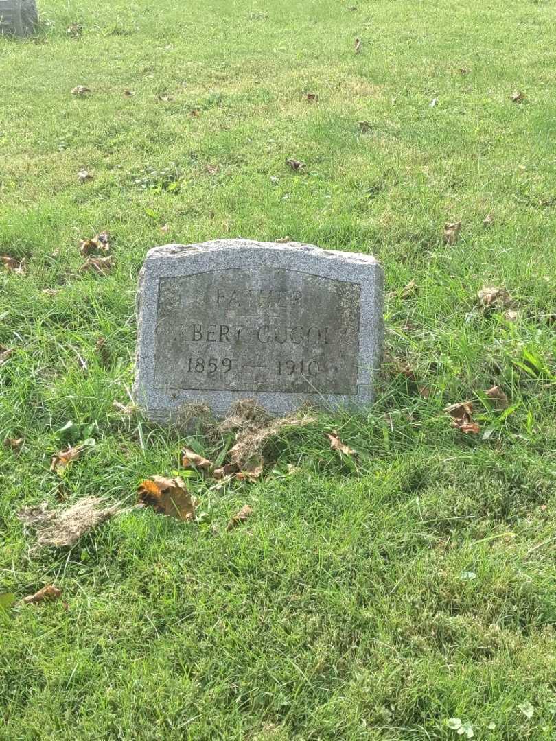 Albert Gugolz's grave. Photo 2