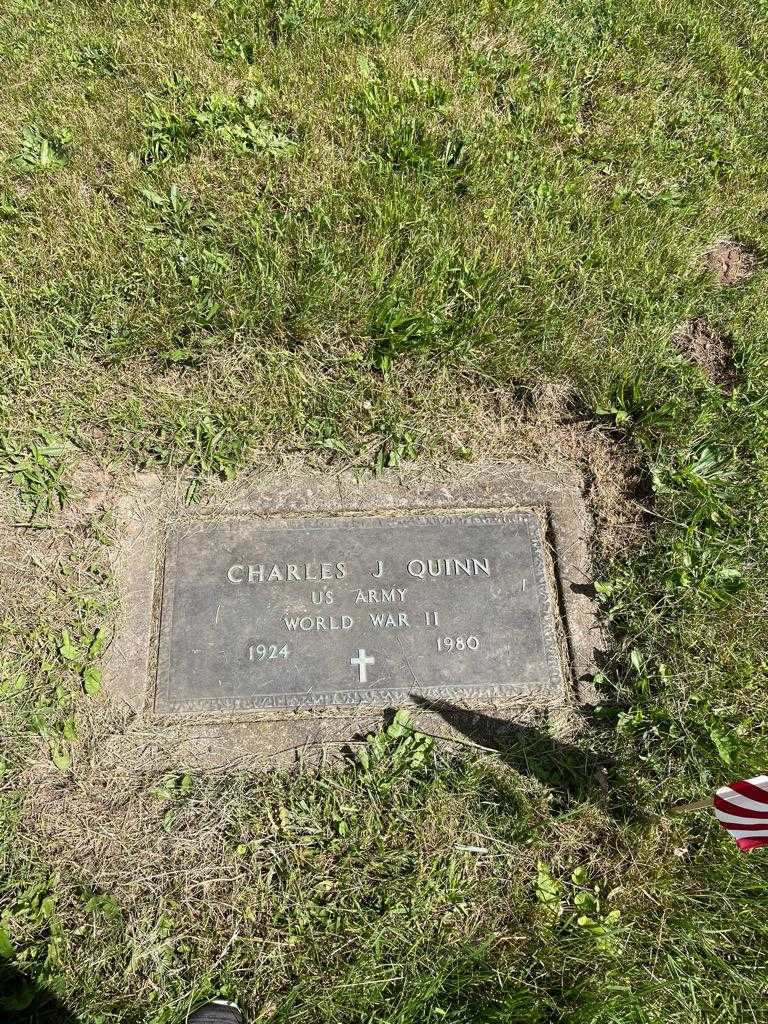 Charles J. Quinn's grave. Photo 3