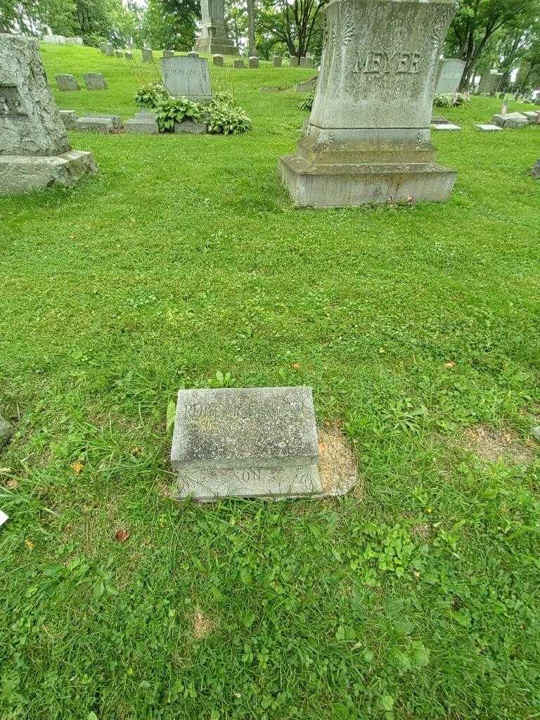 Robert B. Meyer's grave. Photo 1