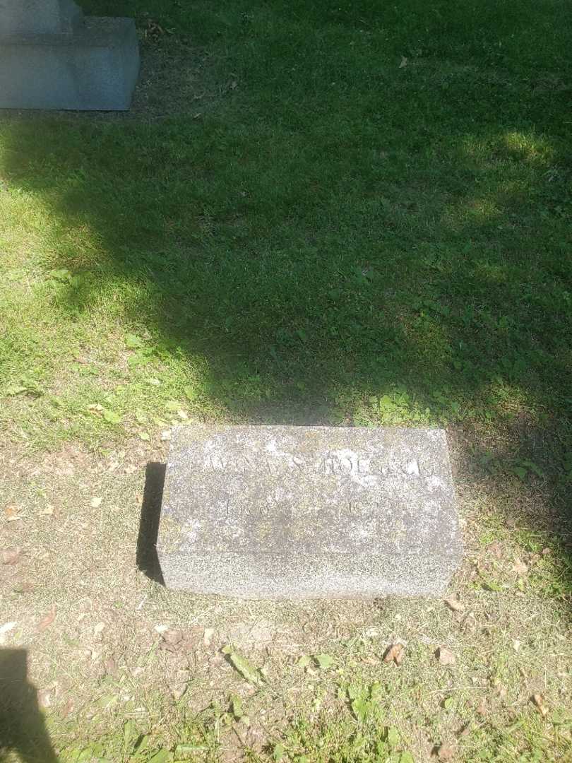 Lavinia W. H. Schoeneck's grave. Photo 2