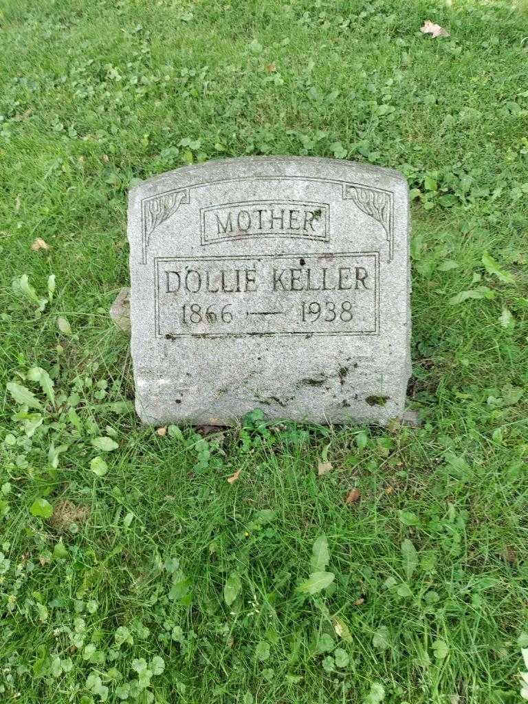 Dollie Keller's grave. Photo 1