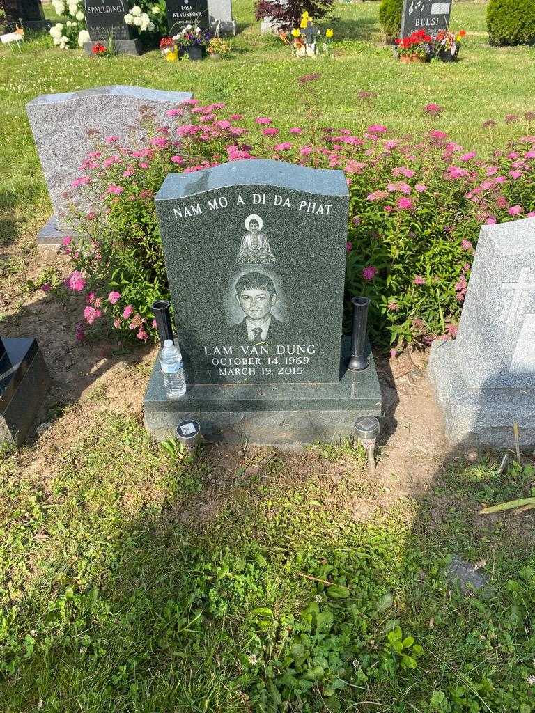 Dung Van Lam's grave. Photo 2