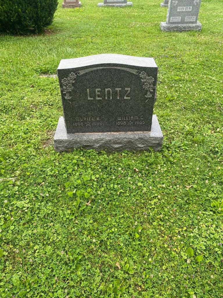 William C. Lentz's grave. Photo 2