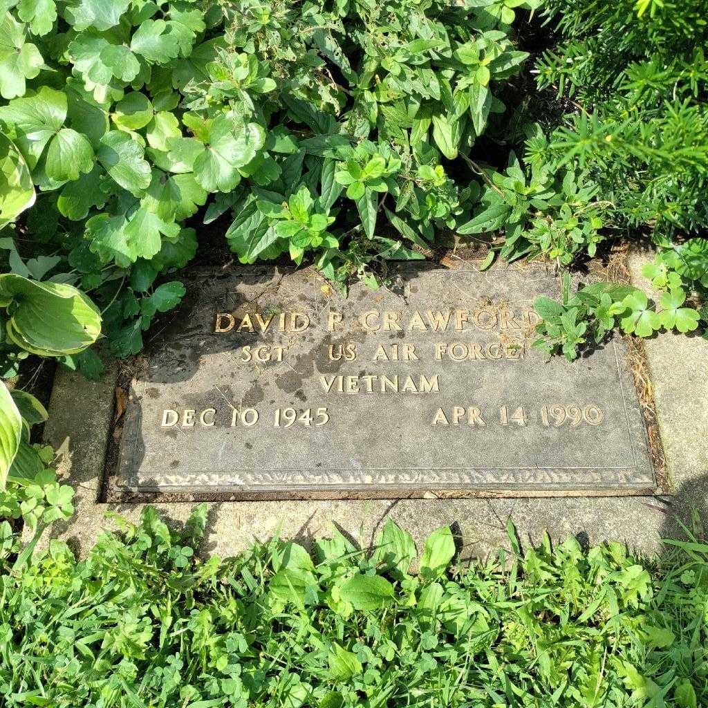 David P. Crawford's grave. Photo 3