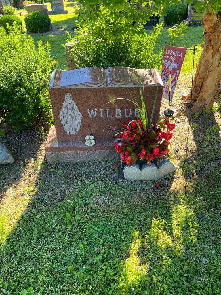 Maria Grace Wilbur's grave. Photo 3