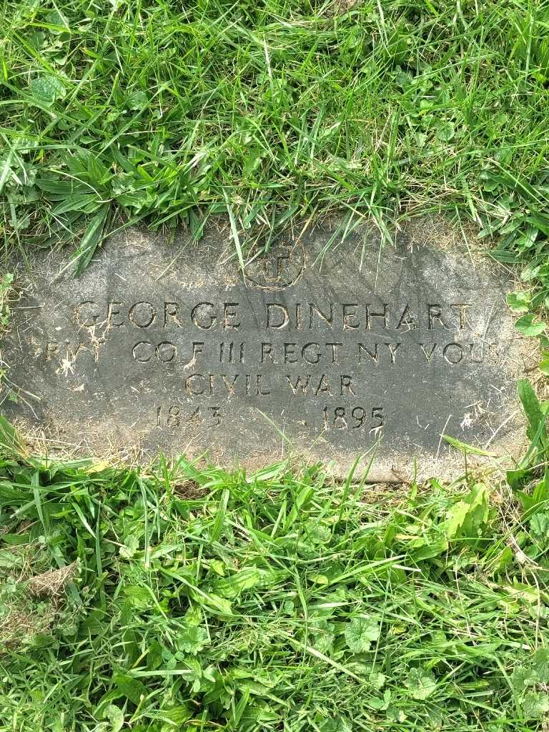 George J. Dinehart's grave. Photo 3