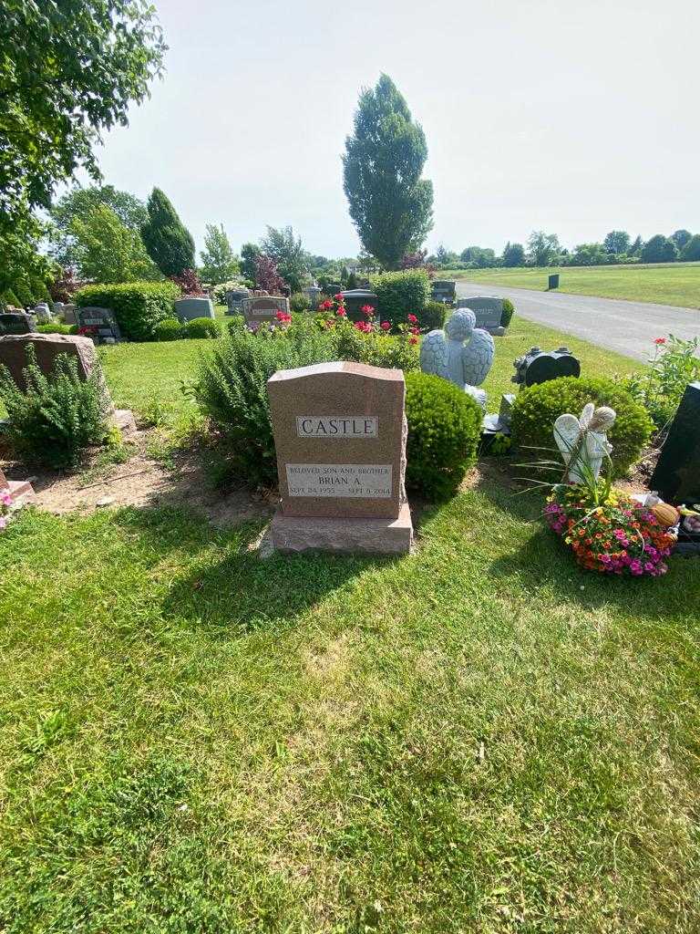 Brian A. Castle's grave. Photo 1