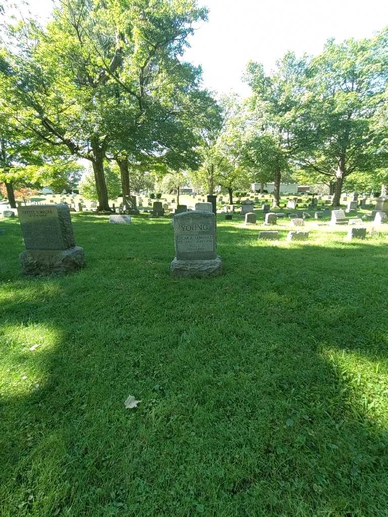 Edgar James Young's grave. Photo 1