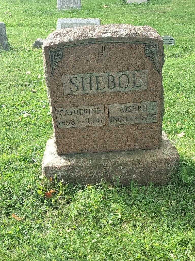 Catherine Becker Shebol's grave. Photo 2