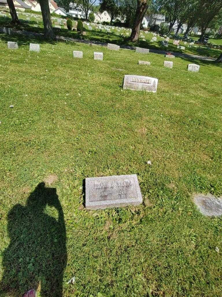 Frank H. Clark's grave. Photo 1