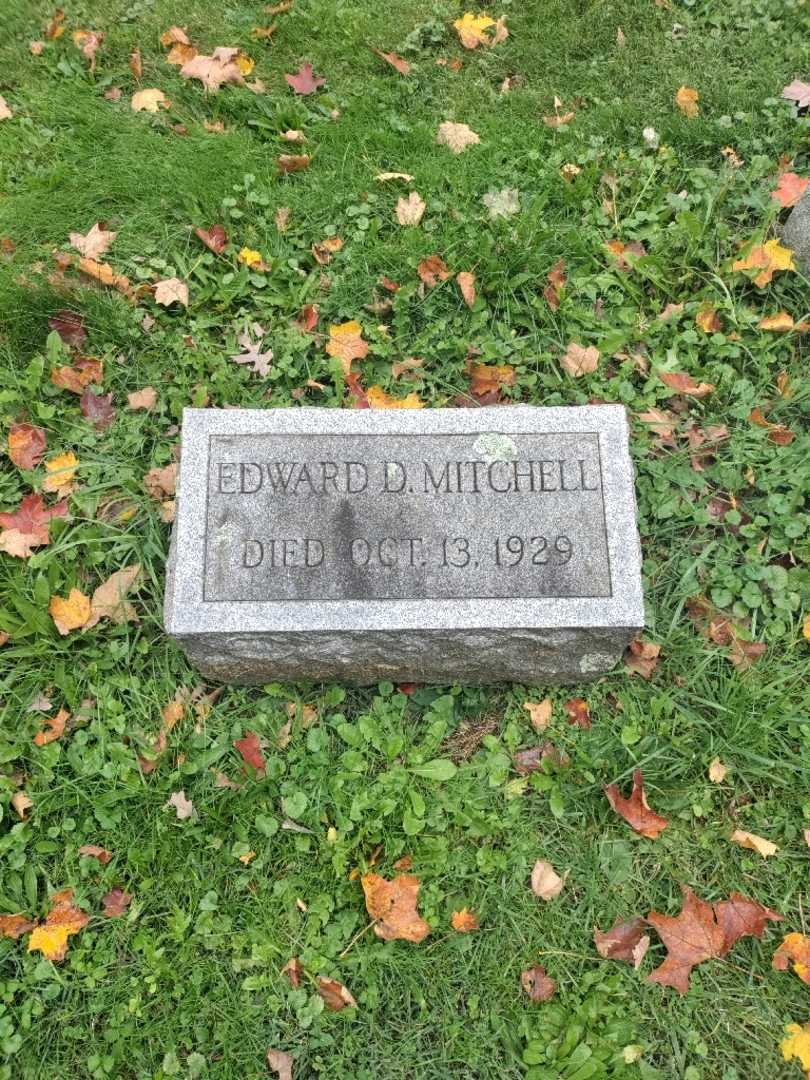 Edward Dee Mitchell's grave. Photo 2