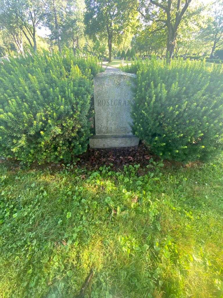 John E. Rosecrans's grave. Photo 1
