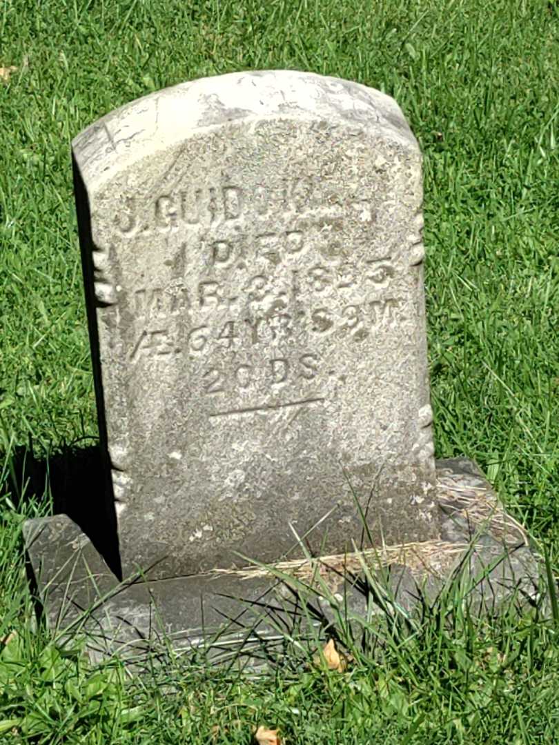 John Guidok Killy's grave. Photo 4