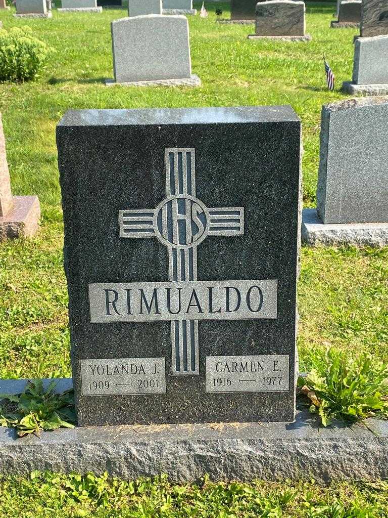 Carmen E. Rimualdo's grave. Photo 3