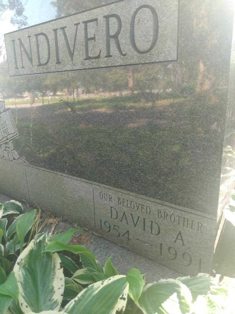 David A. Indivero's grave. Photo 3