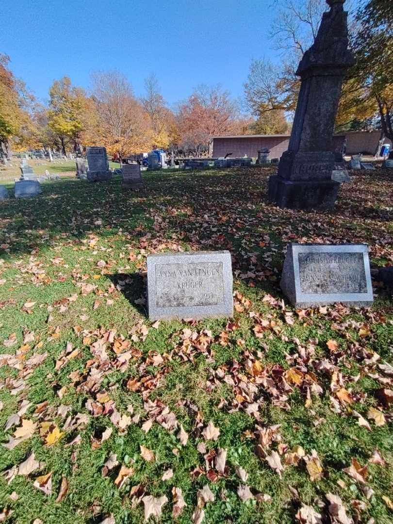 Anna Kruger's grave. Photo 2