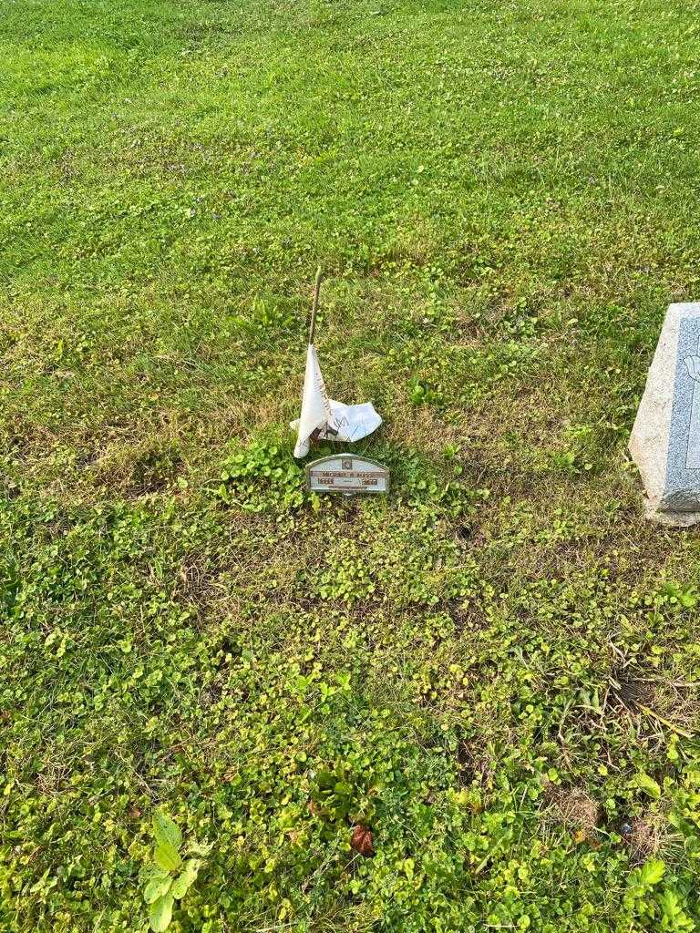 Michael D. Bliss's grave. Photo 2
