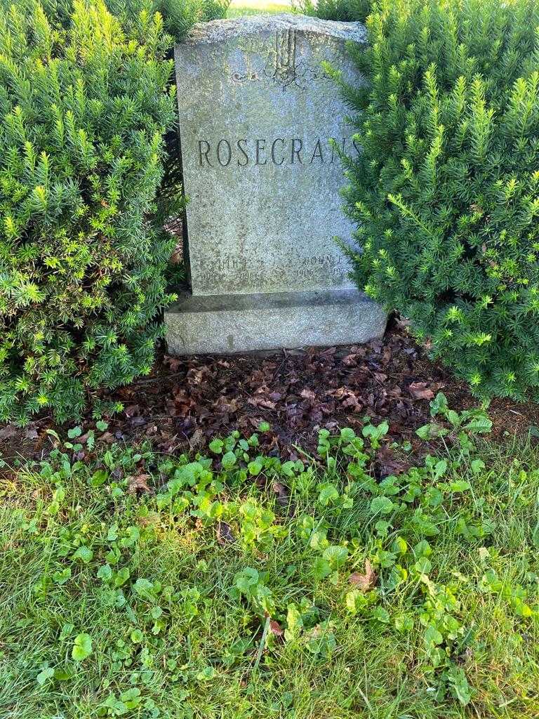 John E. Rosecrans's grave. Photo 2