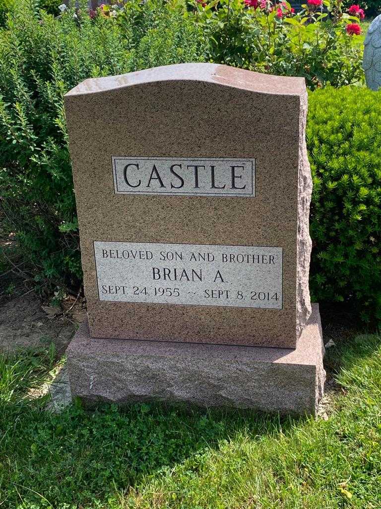 Brian A. Castle's grave. Photo 3