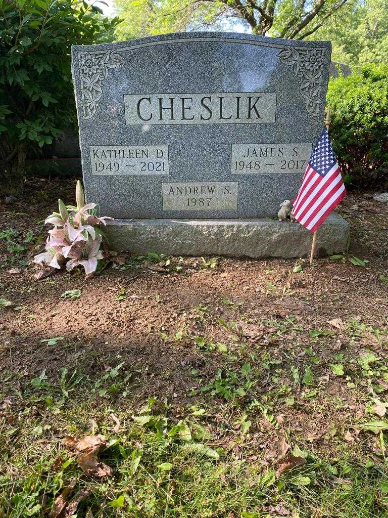 Andrew S. Cheslik's grave. Photo 2