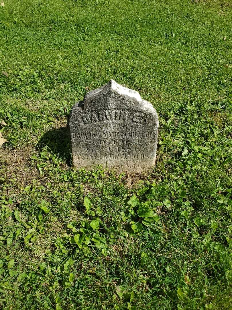 Darwin Edwin Button's grave. Photo 3