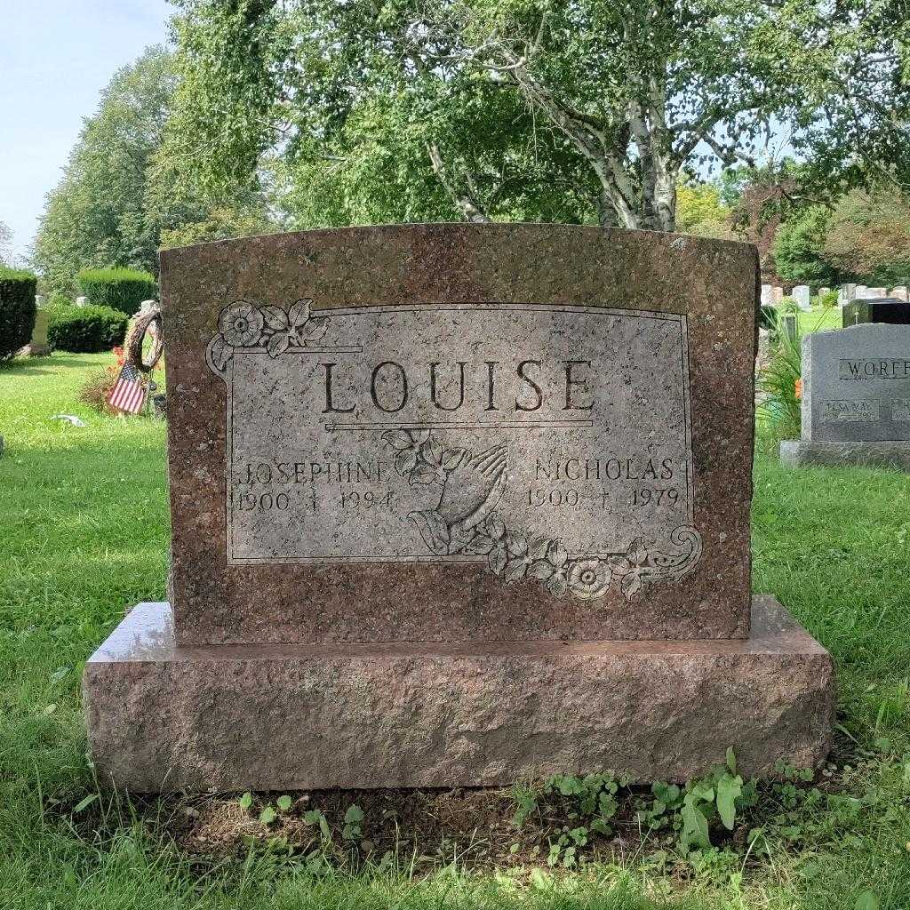 Josephine Louise's grave. Photo 2