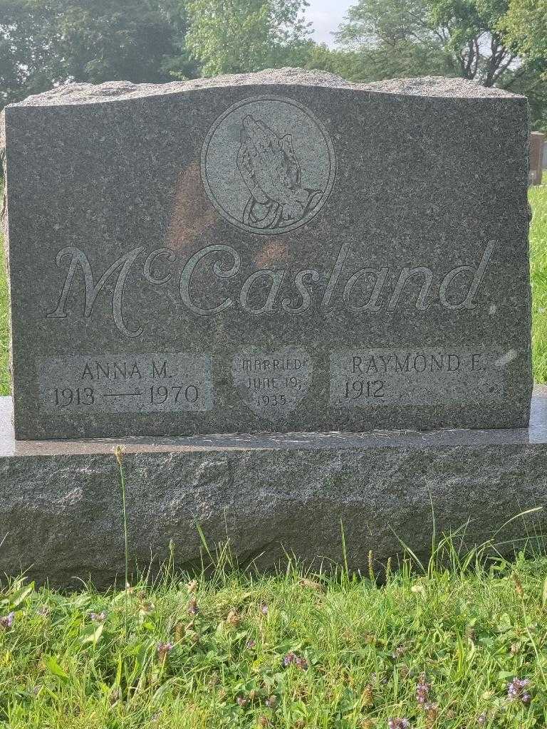 Anna M. McCasland's grave. Photo 3