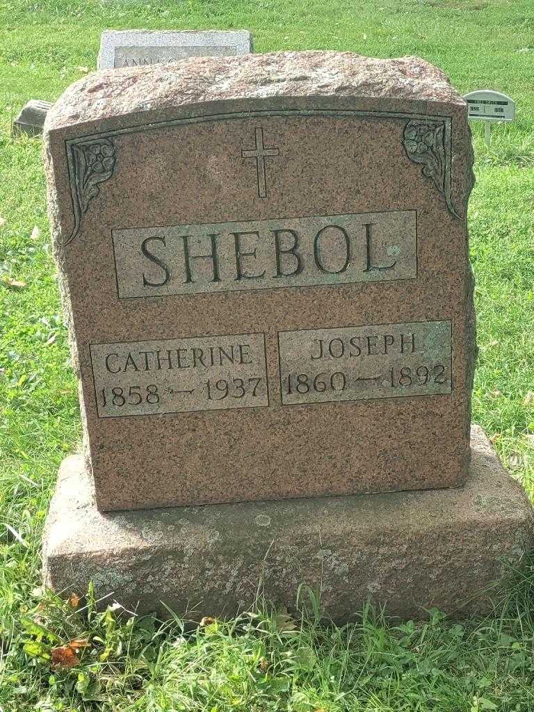 Catherine Becker Shebol's grave. Photo 3