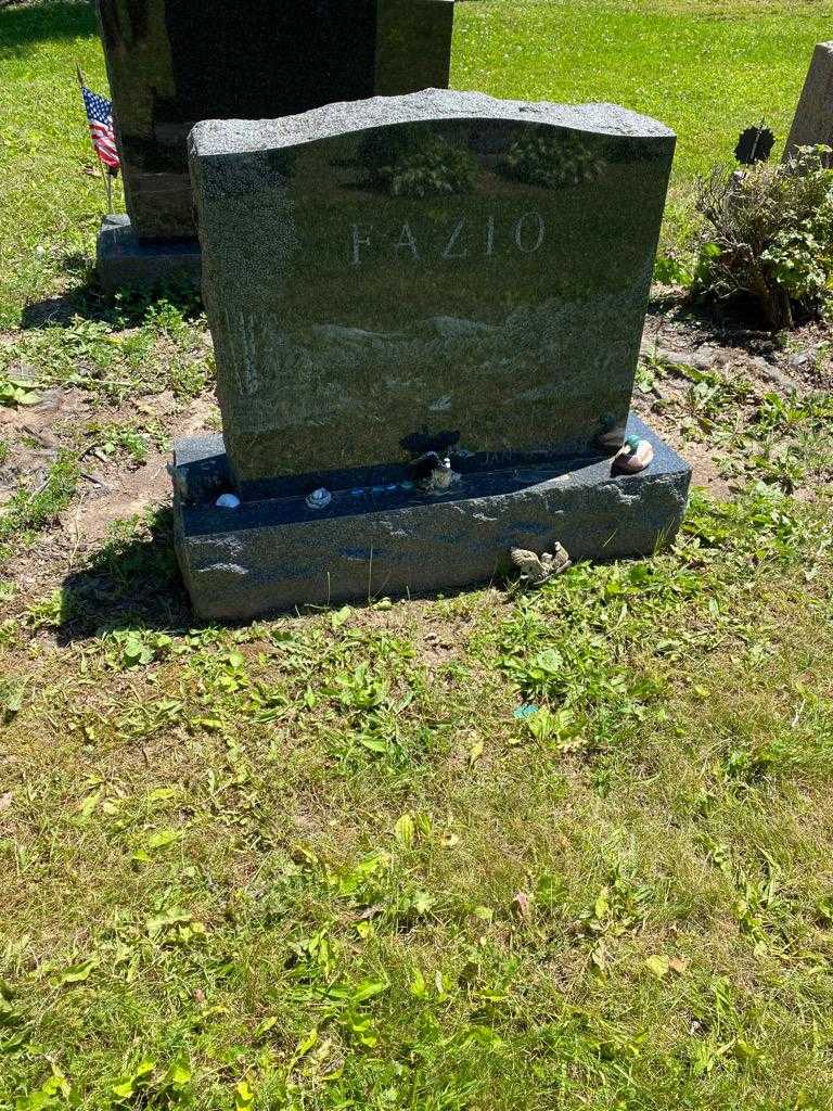 James Fazio's grave. Photo 2