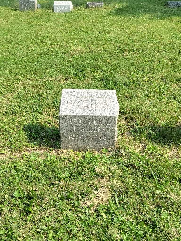 Frederick C. Kiesinger's grave. Photo 2