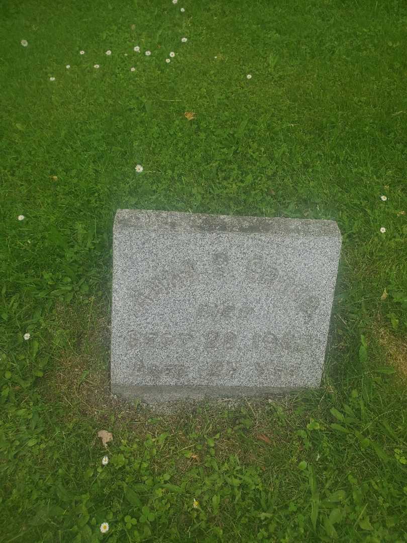 Anna B. Group's grave. Photo 4