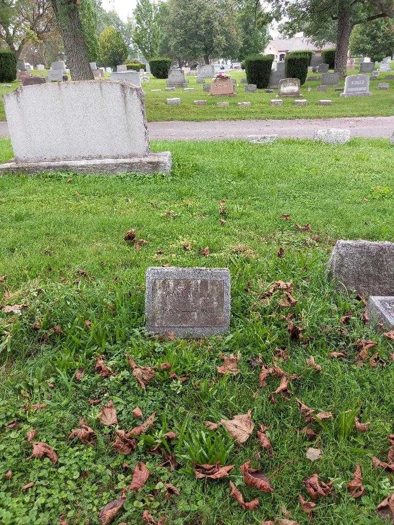 Wallace E. Carson's grave. Photo 1