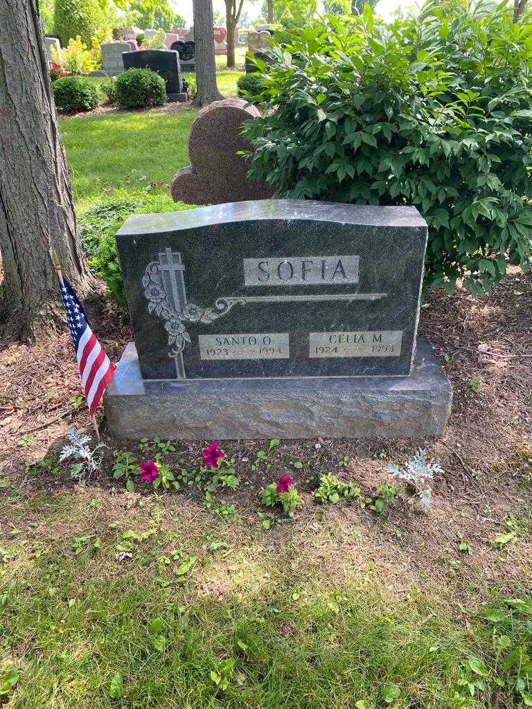Celia M. Sofia's grave. Photo 2