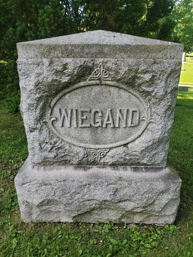 Phoebe M. Wiegand's grave. Photo 4