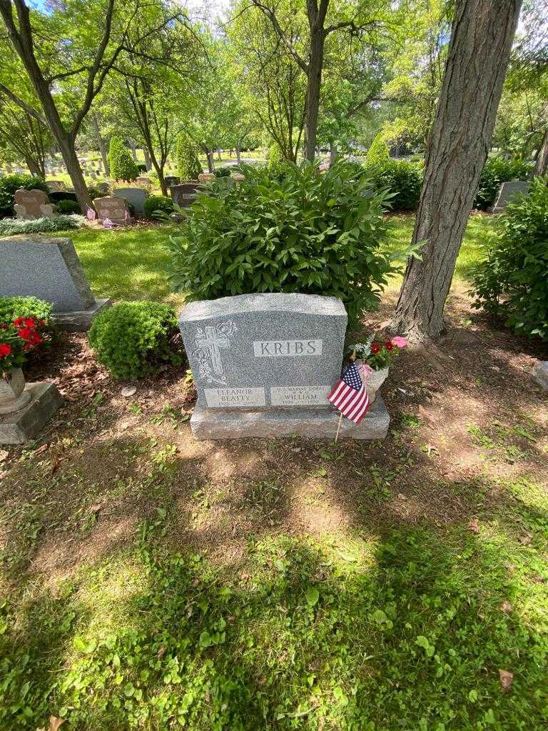 William Kribs's grave. Photo 1