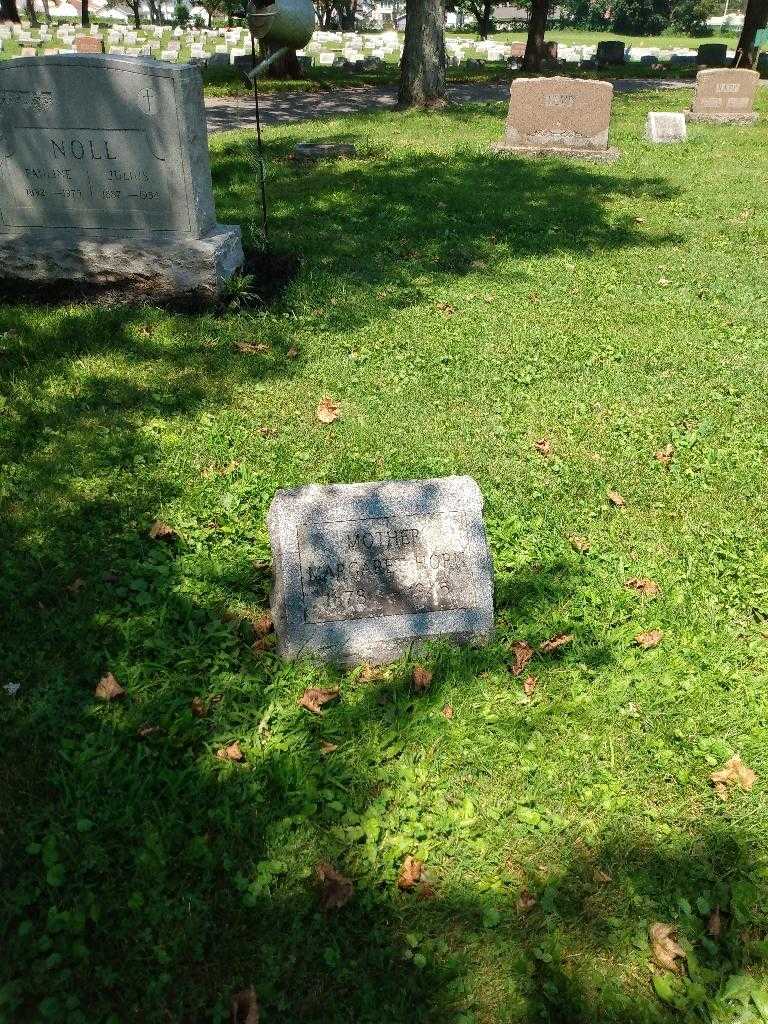 Margaret Horn's grave. Photo 1