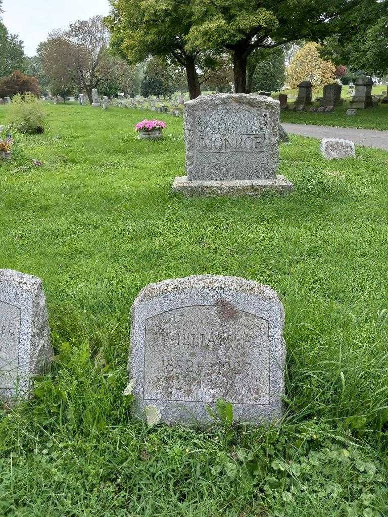 William H. Monroe's grave. Photo 1