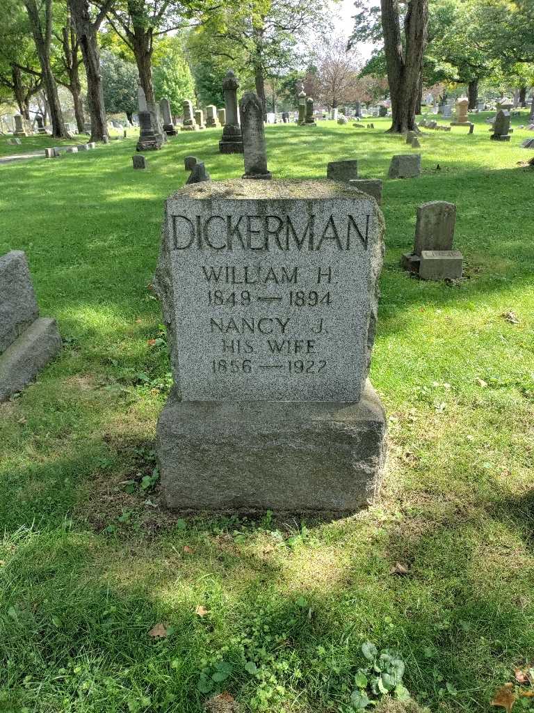 William H. Dickerman's grave. Photo 2