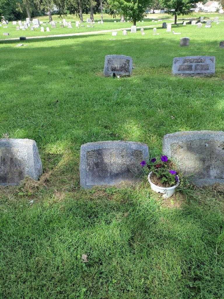 Elmer J. Wambsgan's grave. Photo 1