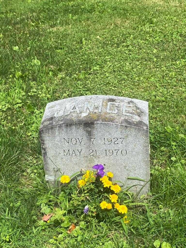 Janice E. Peters's grave. Photo 3