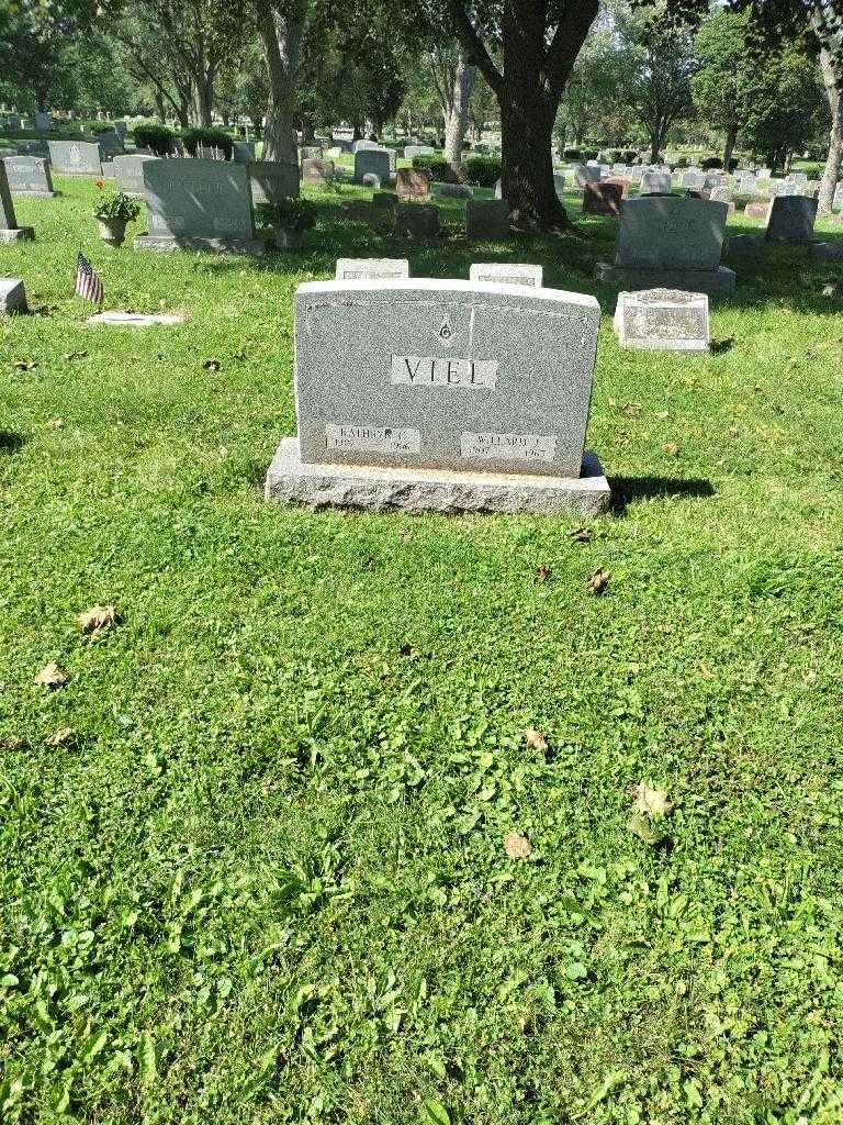 Kathryn C. Viel's grave. Photo 1