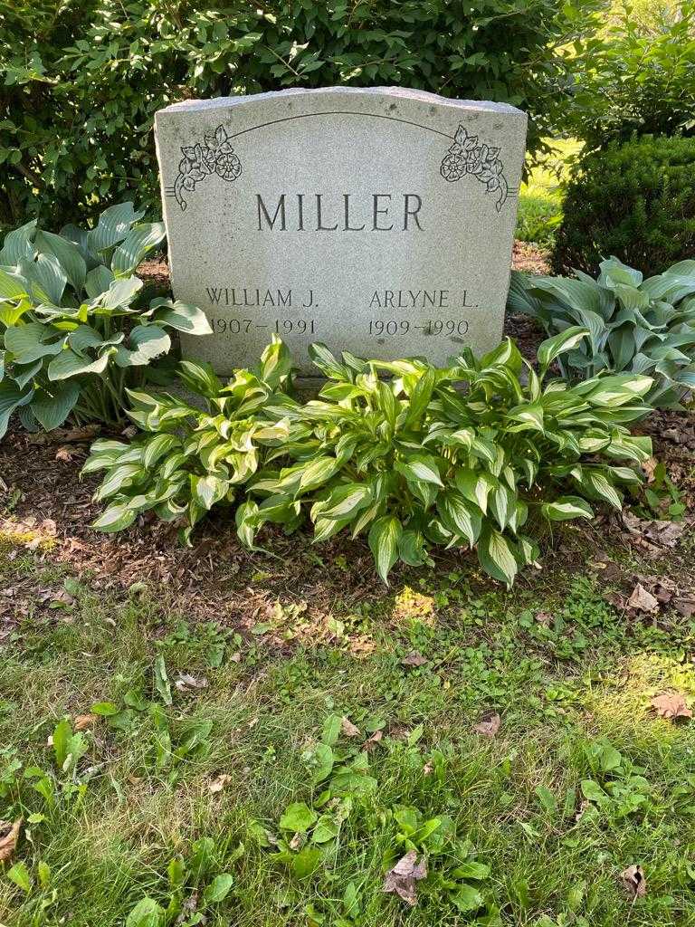 William J. Miller's grave. Photo 2