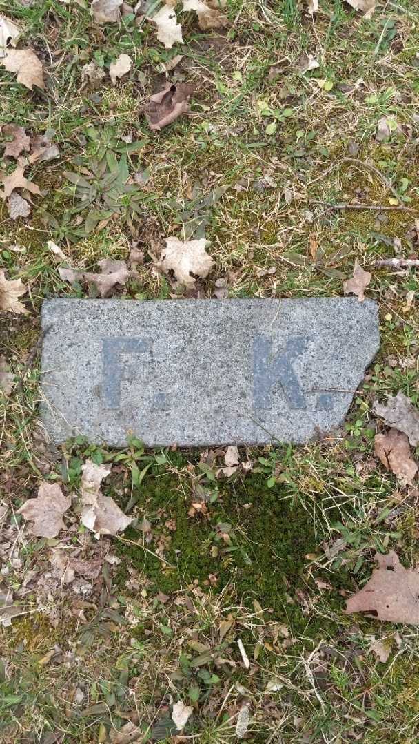 Fredricka Kruger's grave. Photo 4