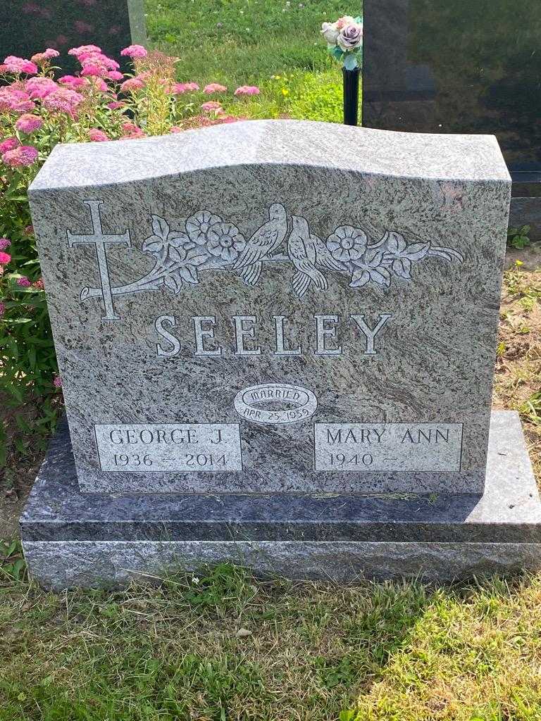 George J. Seeley's grave. Photo 3